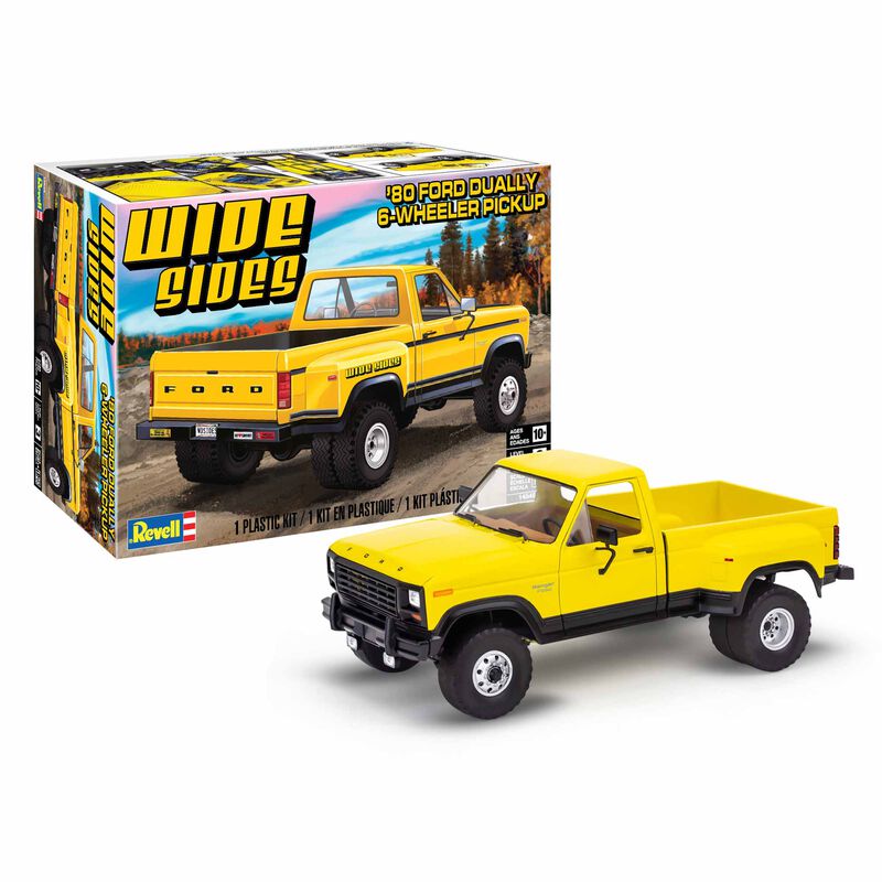 Revell 1/25 1980 Ford Dually Wide-Side Pickup Truck Model Kit